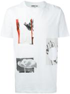 Mcq Alexander Mcqueen Collage Print T-shirt, Men's, Size: Medium, White, Cotton
