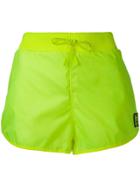 Off-white Sporty Shorts - Yellow