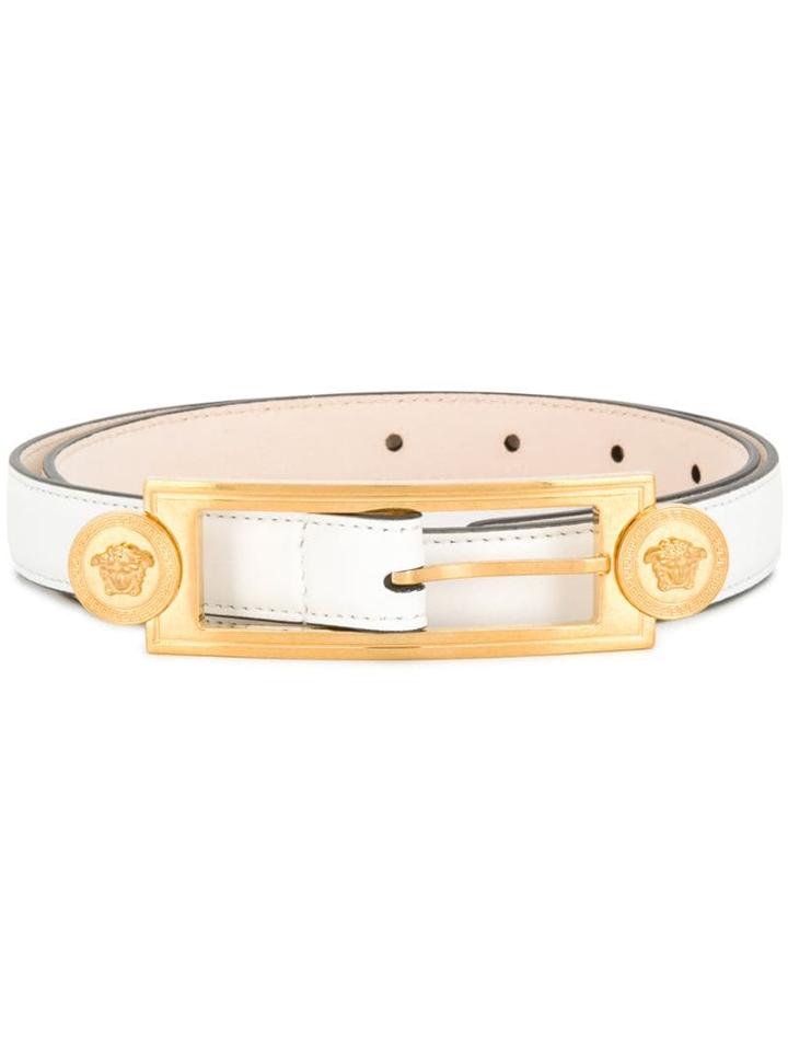 Versace Belt - White