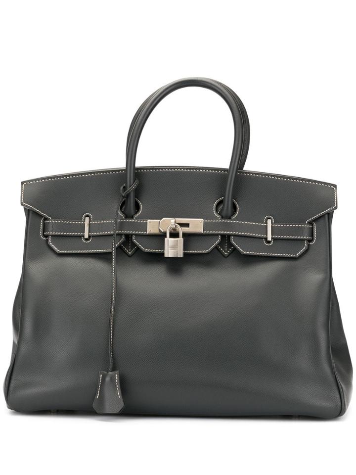 Hermès Pre-owned Birkin 35 Tote - Grey