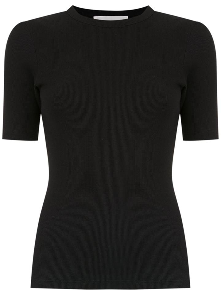 Lilly Sarti Ribbed T-shirt - Black