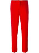 Ermanno Scervino Classic Trousers, Women's, Size: 42, Red, Acetate/viscose