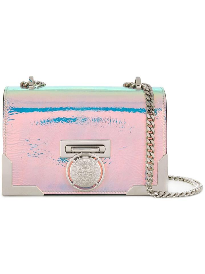 Balmain Bbox 25 Crossbody Bag - Metallic