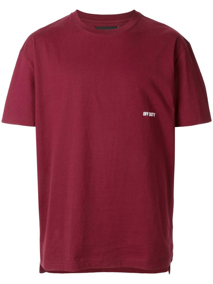 Off Duty Detachement Logo T-shirt - Red