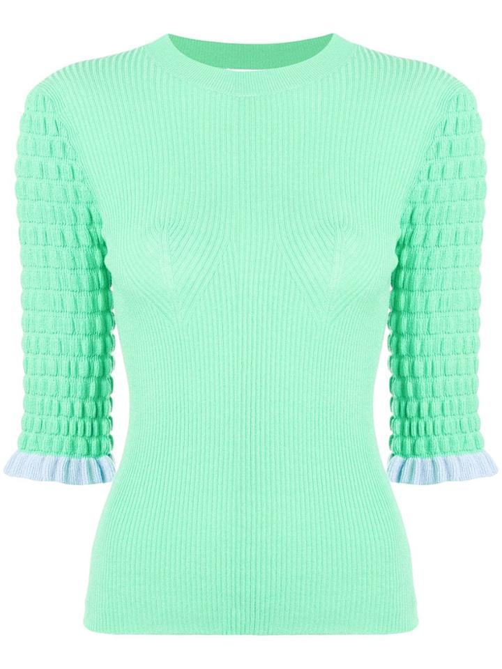 See By Chloé Frilly Sweater - Green
