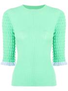 See By Chloé Frilly Sweater - Green