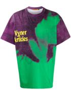 Vyner Articles Agatha Digital Print T-shirt - Green