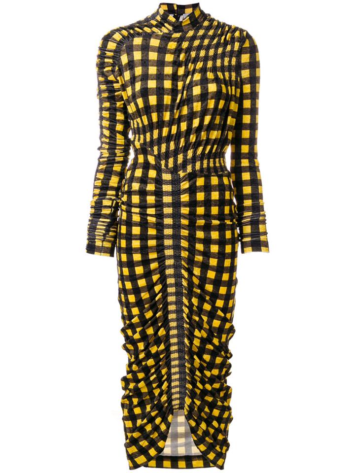 Preen By Thornton Bregazzi Christy Dress - Yellow & Orange
