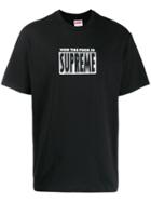 Supreme Who The Fck T-shirt - Black
