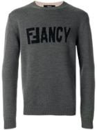 Fendi Fancy Sweater - Grey