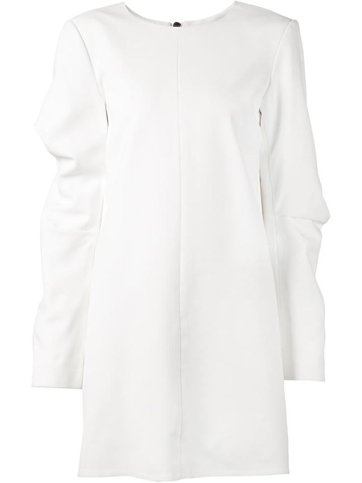 Vera Wang Round Neck Shift Dress