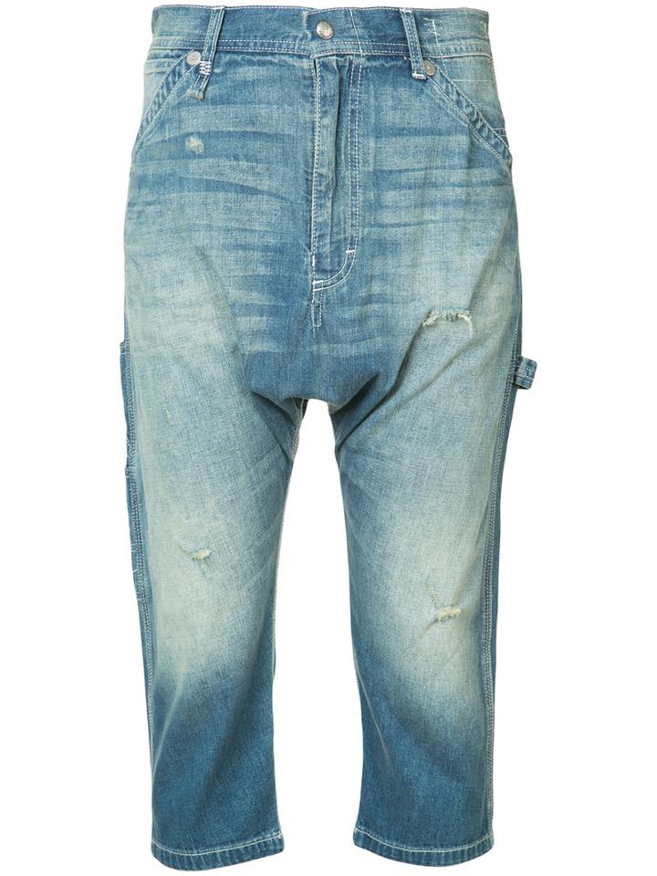 R13 - Cropped Jeans - Women - Cotton - 26, Blue, Cotton