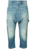 R13 - Cropped Jeans - Women - Cotton - 26, Blue, Cotton