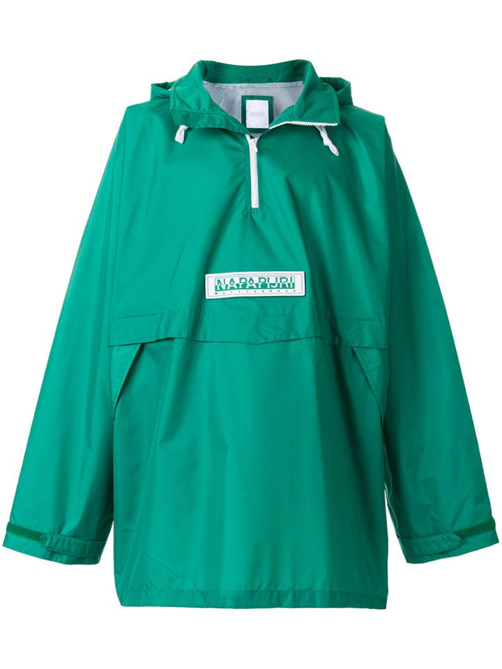 Napa By Martine Rose Logo Rain Jacket - Green