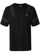 Upww Printed Round Neck T-shirt - Black