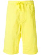Stone Island Shadow Project Elasticated Waist Shorts - Yellow & Orange