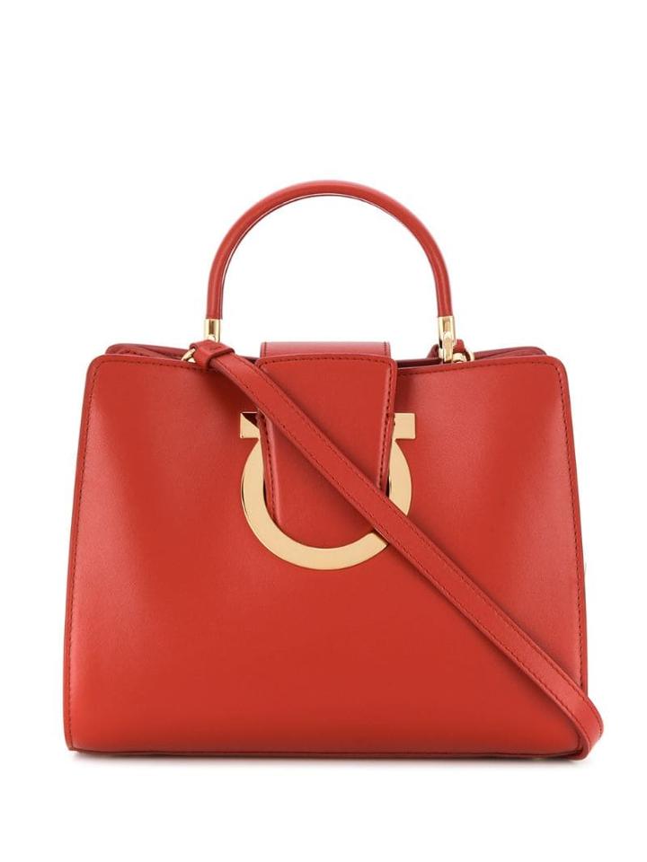 Salvatore Ferragamo Thea Tote - Red