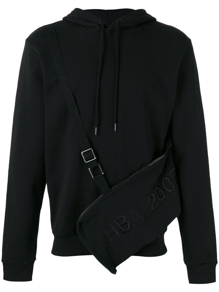 Stella Mccartney Kids Mask Hood Zip Hoodie - Grey