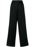 Yves Saint Laurent Pre-owned Palazzo Trousers - Black