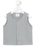 Le Petit Coco - Round Neck Waistcoat - Kids - Cotton/spandex/elastane - 2 Yrs, Grey