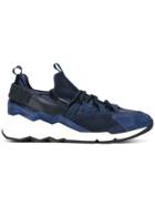 Pierre Hardy Contrast Panel Sneakers - Blue