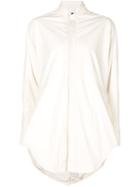Unravel Oversized Leather Shirt