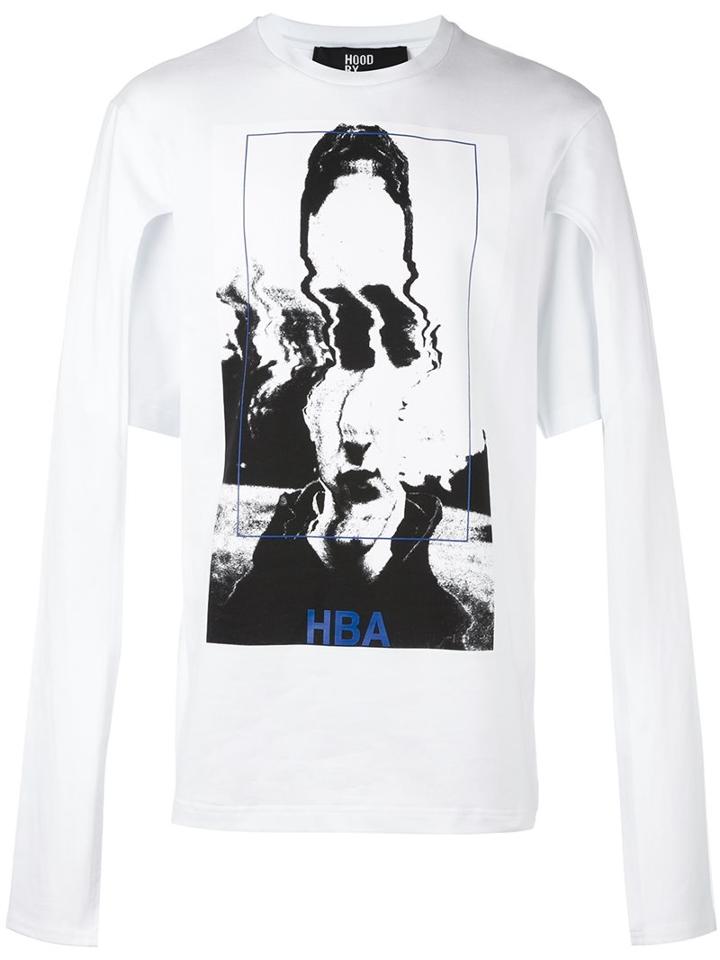 Hood By Air 'montgomery Graduation' T-shirt, Men's, Size: Small, White, Cotton