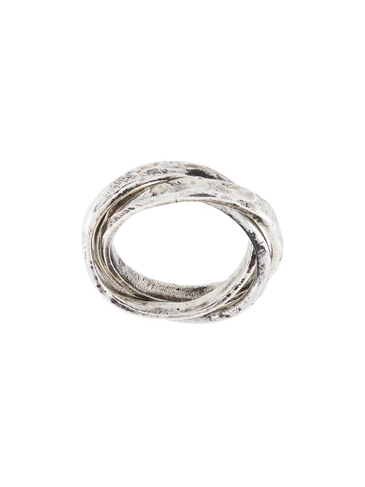 Henson Hallmarked Linked Ring - Metallic