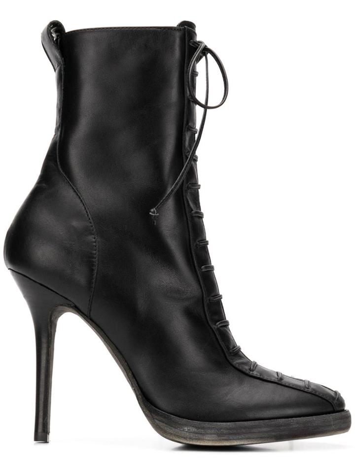 Haider Ackermann Lace-up Boots - Black