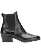 Pantanetti Heeled Chelsea Boots - Black