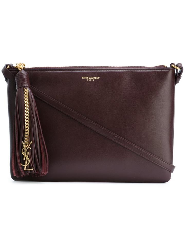 Saint Laurent 'teen' Crossbody Bag, Women's, Pink/purple