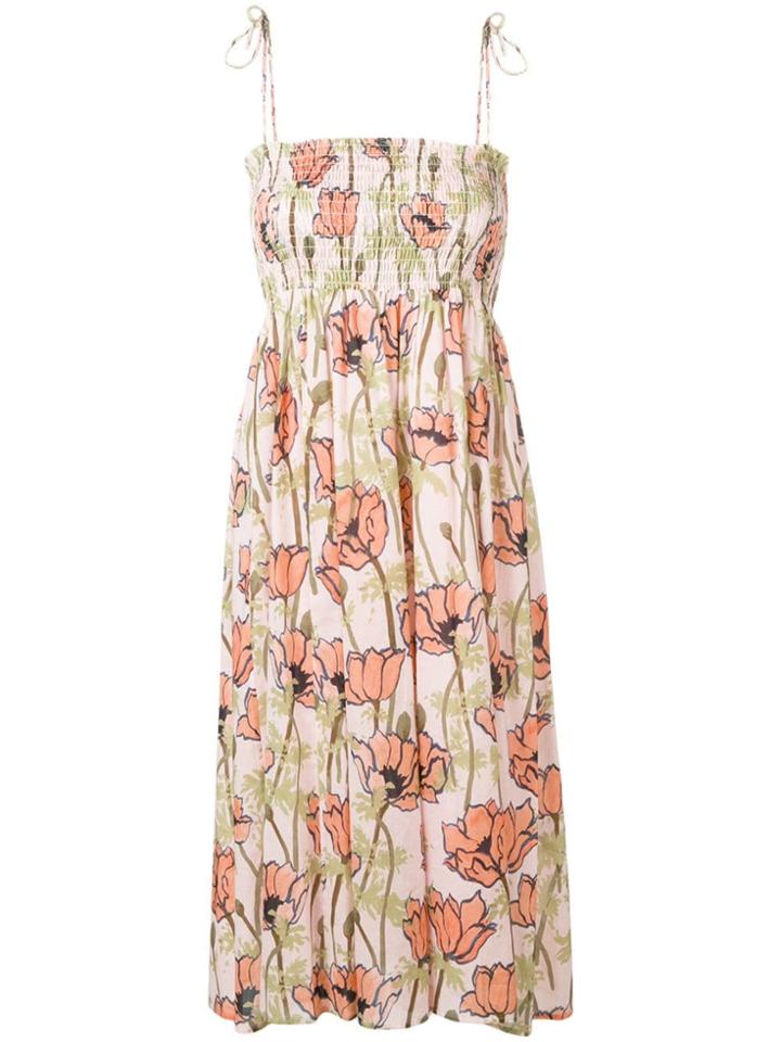 Tory Burch Floral Dress - Pink