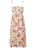 Tory Burch Floral Dress - Pink