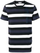 Les Benjamins Otola Striped T-shirt - Blue