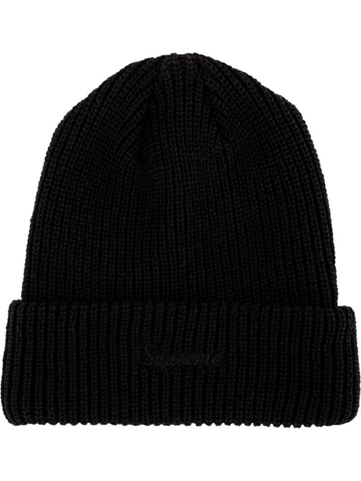 Supreme Fw18 Loose Gauge Beanie - Black
