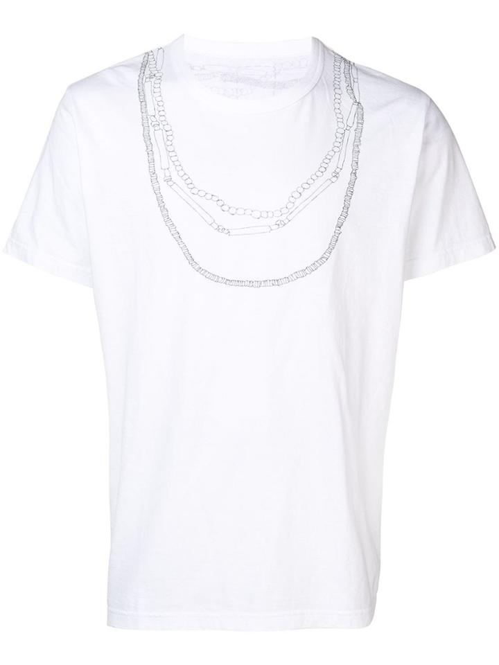 Visvim Necklace Print T-shirt - White