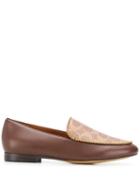Coach Harper Beadchain Trim Loafers - Brown