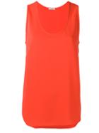 P.a.r.o.s.h. Sleeveless Blouse, Women's, Red, Polyester