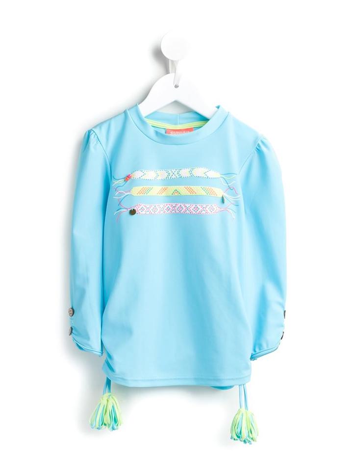 Sunuva Friendship Bracelet Rash Vest, Blue