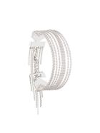 Karl Lagerfeld K Fringe Bracelet - Silver