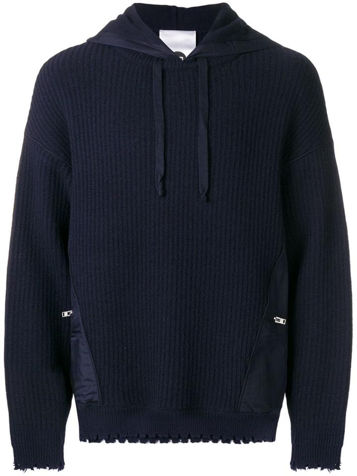 Closed Closed X F. Girbaud Hooded Jumper - Blue