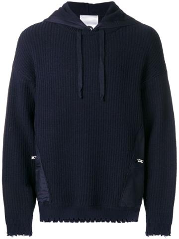 Closed Closed X F. Girbaud Hooded Jumper - Blue