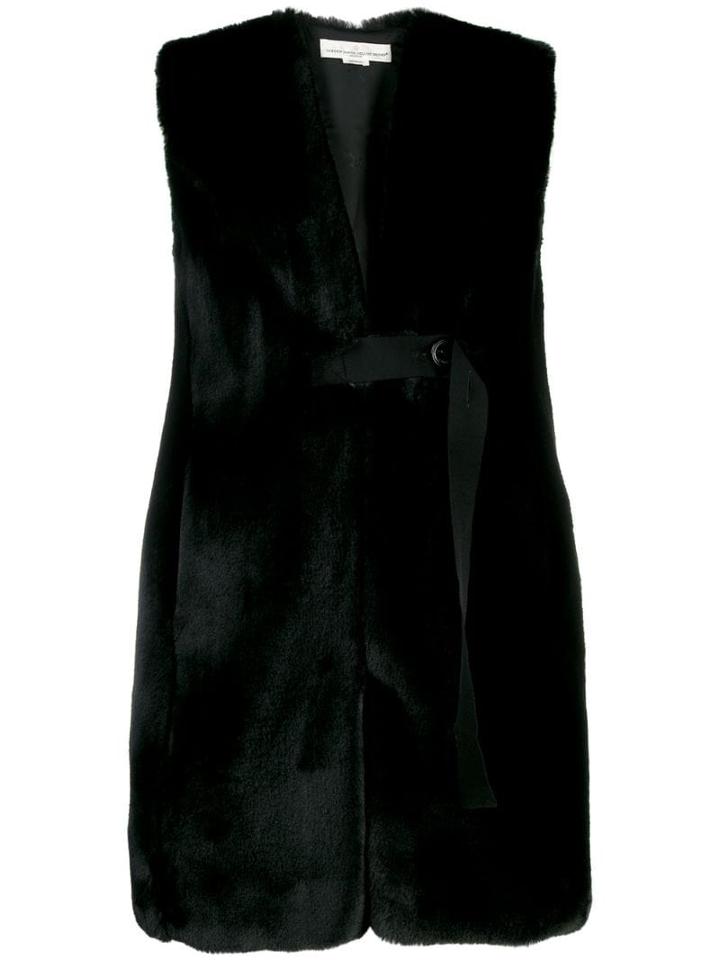 Golden Goose Sleeveless Fur Gilet - Black