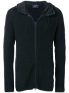 Paul & Shark Navy Knitted Blouson - Blue