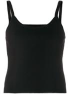 Giorgio Armani Vintage Classic Spaghetti Strap Top - Black