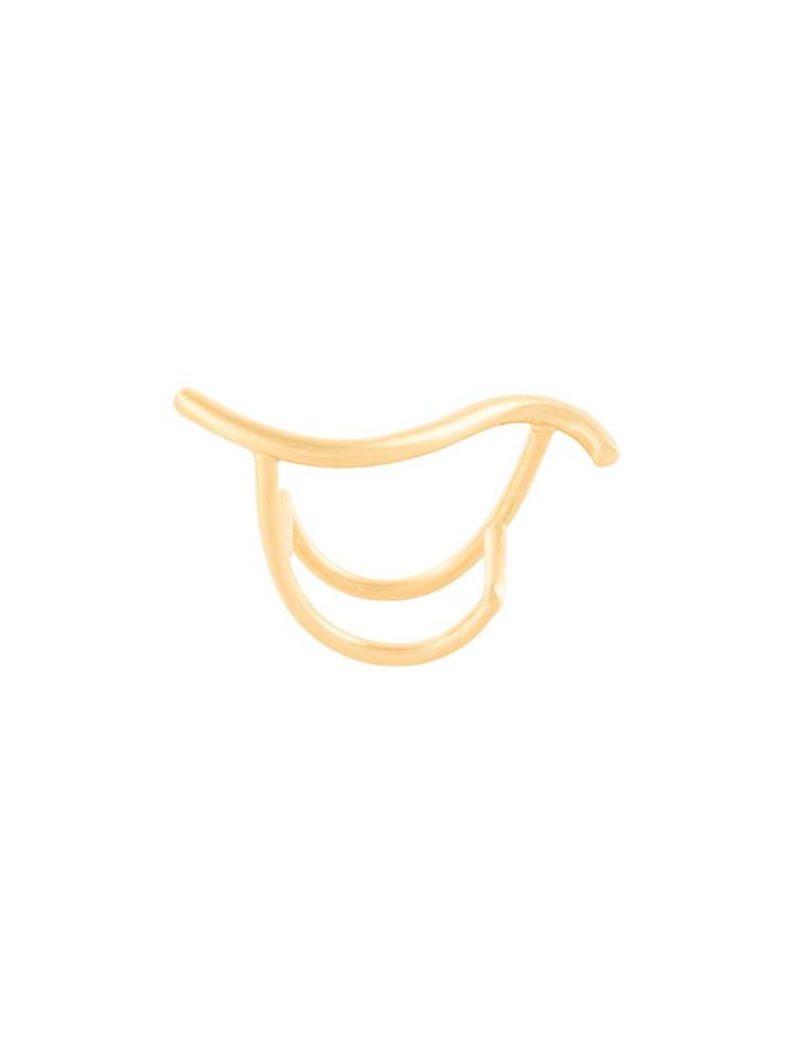 Contour 'haddie' Ring, Women's, Size: K, Metallic