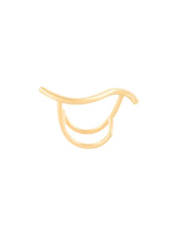 Contour 'haddie' Ring, Women's, Size: K, Metallic