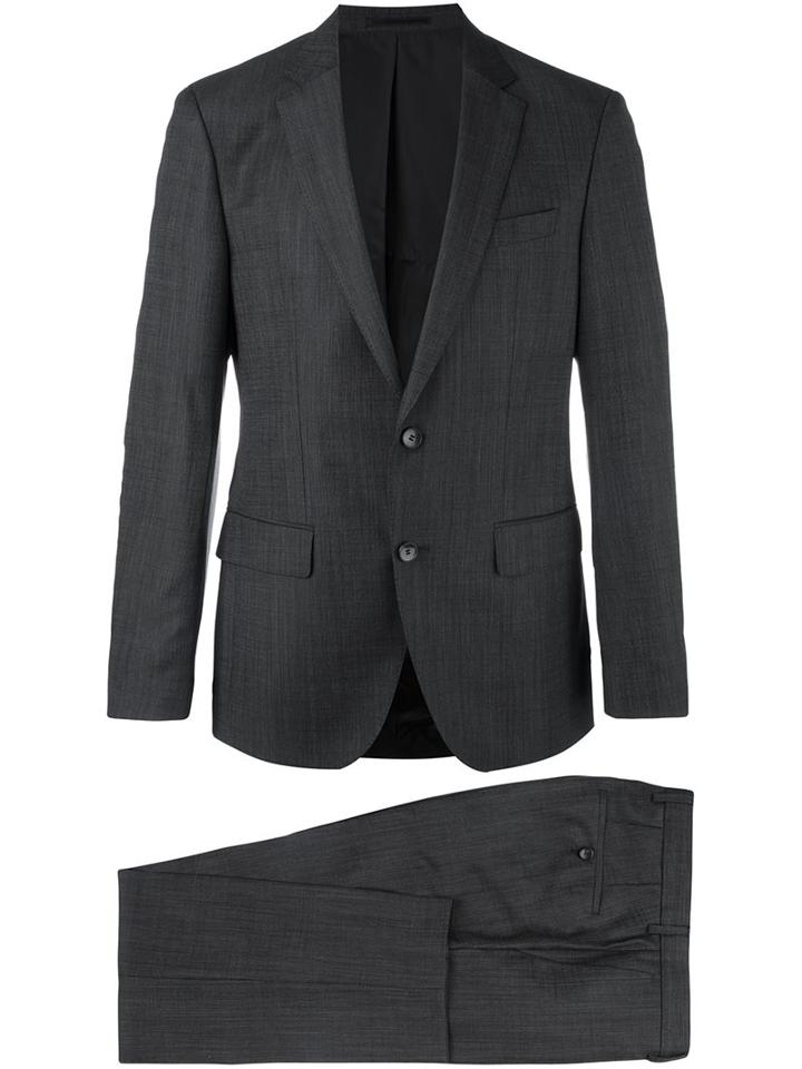 Boss Hugo Boss Melange Fitted Formal Suit