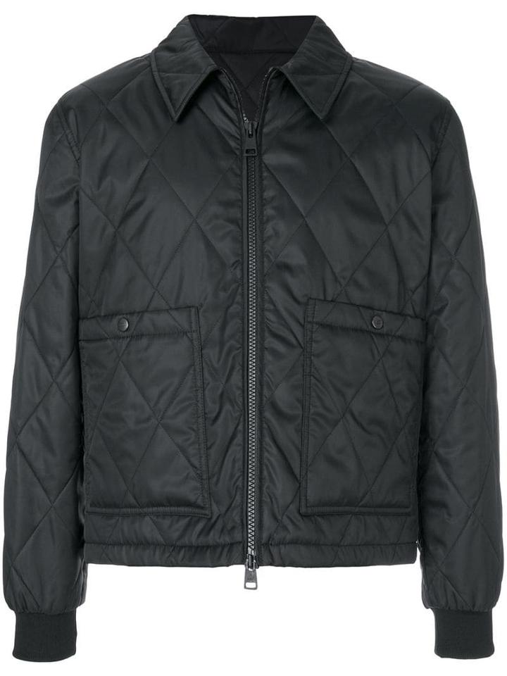 Ami Paris Quilted Jacket - Black