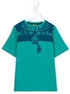 Roberto Cavalli Kids - Printed T-shirt - Kids - Cotton/spandex/elastane - 10 Yrs, Green